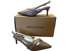 JD Williams Mocha Kitten Heel