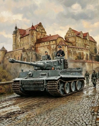 German tiger tank ww2 near - tiger,