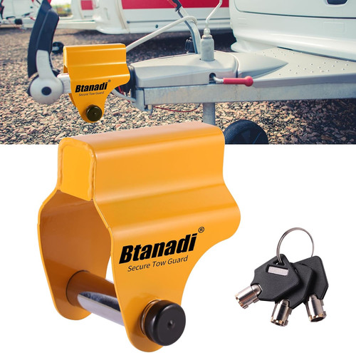 Caravan hitch lock - caravan, duty