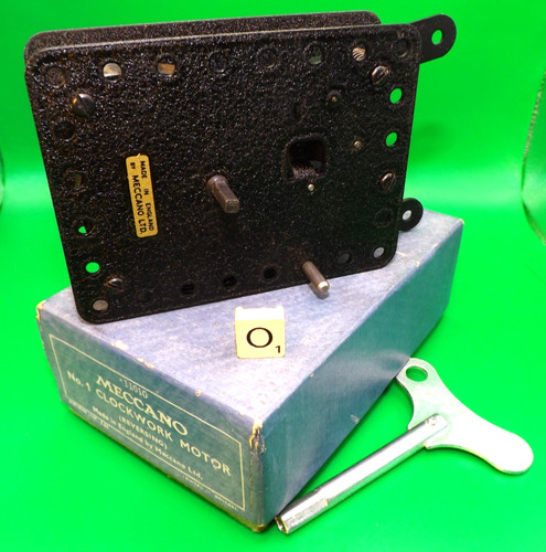 Meccano clockwork motor - meccano,
