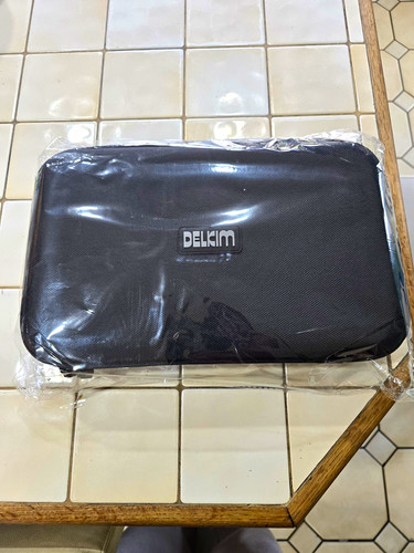 Delkim black hard zipped - hard,