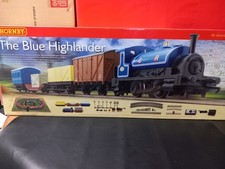 hornby the blue highlander train set