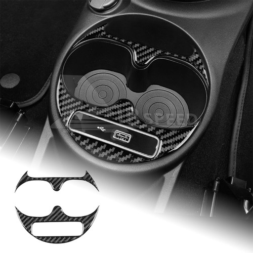 Black carbon fiber gear cup - carbon,