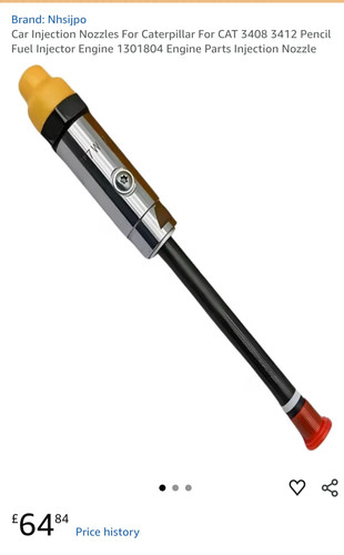 New fuel injectors 130 - new,