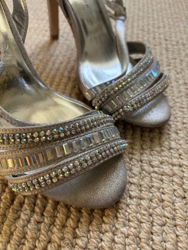 New look silver sparkly - new,