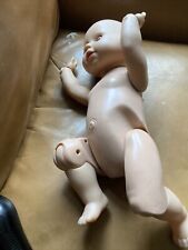 Bins ZAPF CREATION rare  2014 BABY  DOLL walk talk crawl cry spares or Repairs
