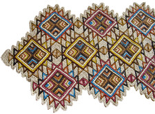 Hand-Beaded Art Deco Table