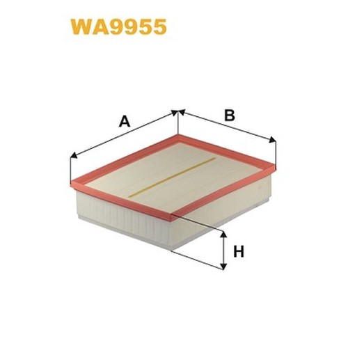Air filter for skoda rapid - air,