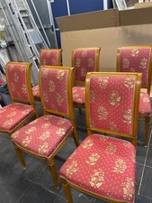 6 Selva dining chairs cherry