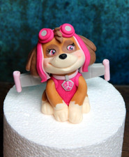 PAW PATROL SKYE inspired edible handmade figurine cake topper decoration