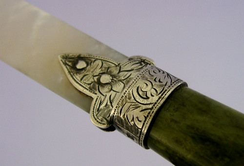 Stunning sterling silver mop - stunning,