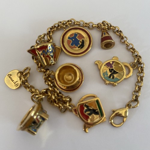 Clarice cliff theme bracelet - cliff,