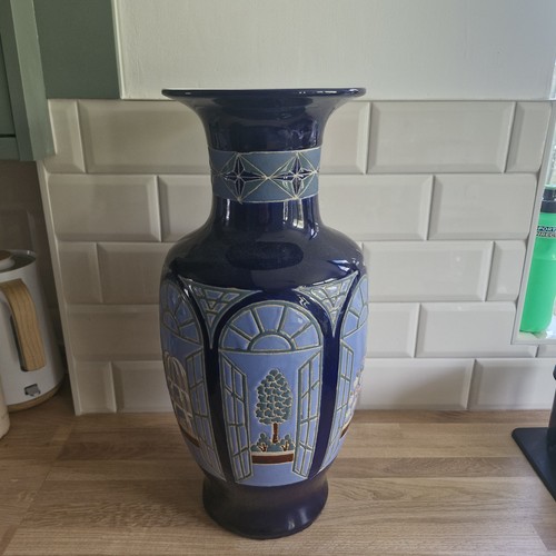 Large deco style window vase - deco,