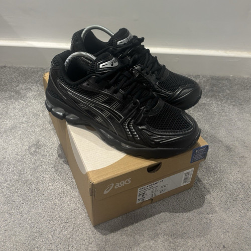Asics gel kayano black pure - kayano, black/pure
