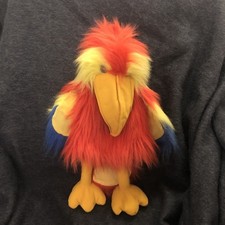 The Puppet Company Red Macaw Parrot Hand Glove Puppet with Squeaker 18" High
