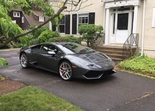 Grey lamborghini huracan 2016 Good Condition Leather seats