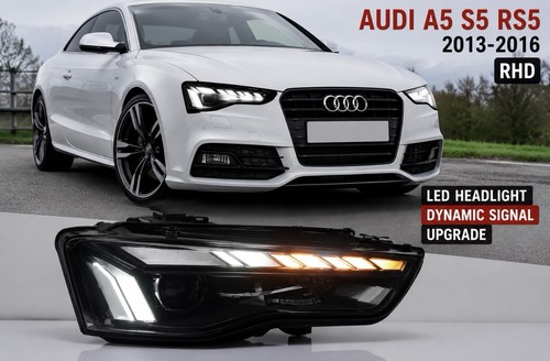 Audi rs5 led headlight - a5,