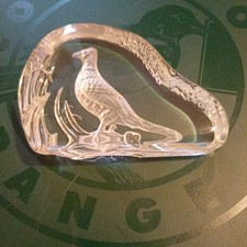 WEDGEWOOD CRYSTAL PAPERWEIGHT-