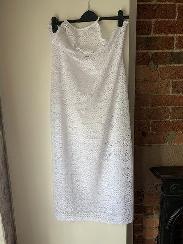 Size white halter - l, beach