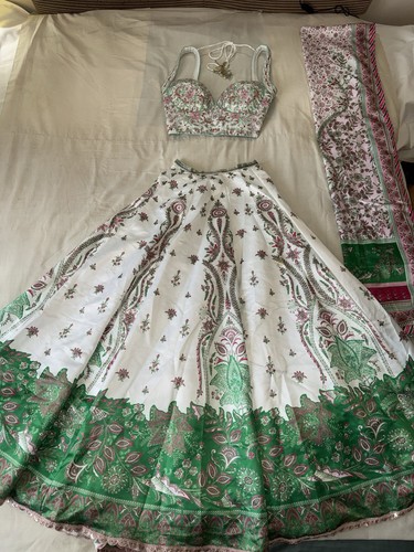 Lashkaraa designer lehenga set - lehenga,