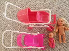 Simba Pink Double Stroller