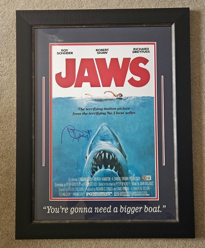 Richard dreyfuss signed jaws - richard,