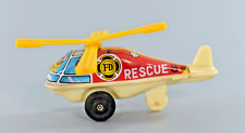 VINTAGE ND TOYS JAPAN TINPLATE HELICOPTER FD RESCUE 9cm