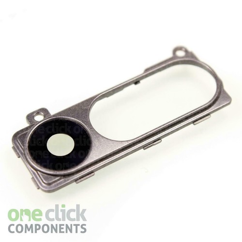 Metallic black camera lens - metallic,