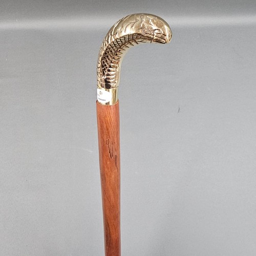 Wood walking stick - wood,