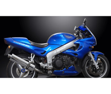 Triumph 955 Sprint RS -00/04- Silencer Exhaust Oval Stainless Steel 450 mm-Delk