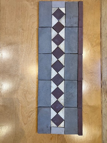 6x3 inch encaustic - 6x3, reclaimed
