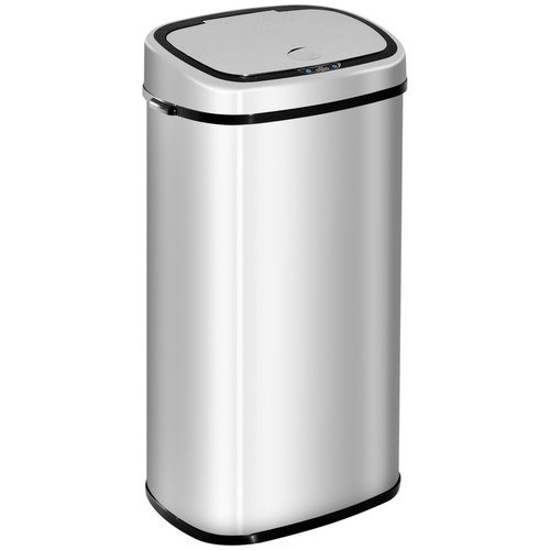 68l stainless steel sensor - steel, bin