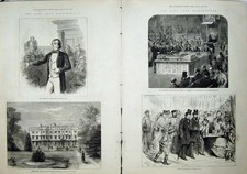 Old Antique Print Lord