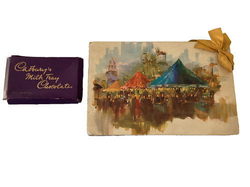 Vintage chocolate boxes - chocolate,