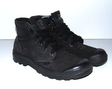Palladium BOOTS BLACK UK 8.5 PAMPA HI MONO CHROME 49363161 73089-001 UN PLU 244