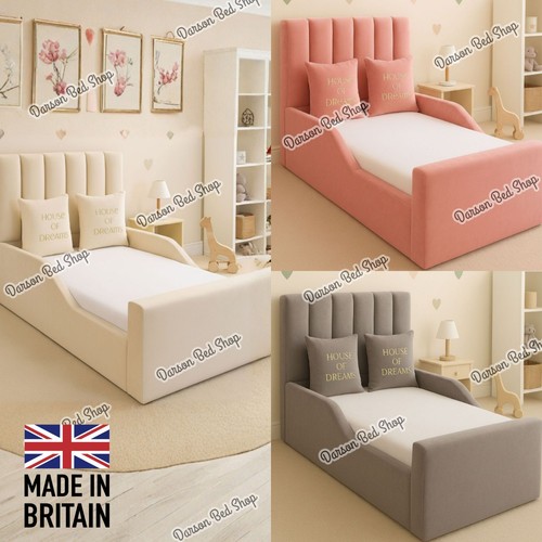 Modern wooden kids bed frame - kids,
