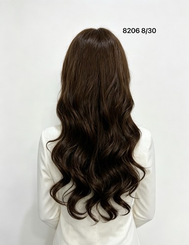 Light brown long - brown, wig