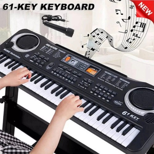 Black key kids music - black,