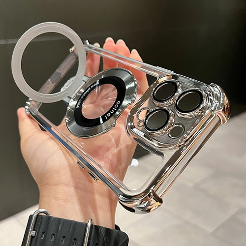 Clear magnetic stand case - stand,