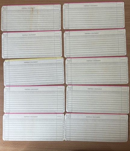 10x vintage ibm fortran - 10x,