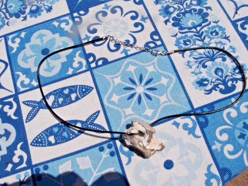 Natural hag stone pendant - ,