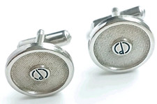 Dunhill Cufflinks Silver Tone