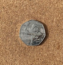 2018 Paddington Bear at Buckingham Palace  50p Fifty Pence Coin