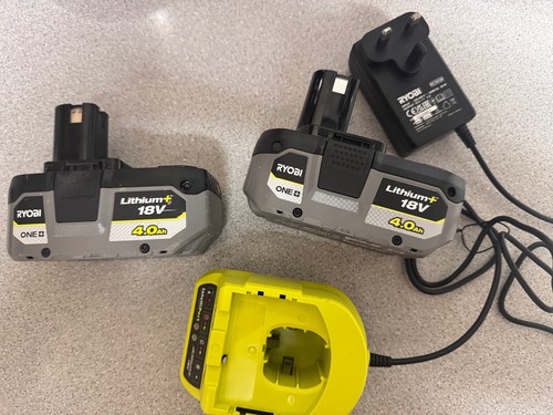 Ryobi 4ah batteries - 2x,