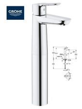Grohe BauEdge Freestanding Tall Basin Mixer Tap XL-SIZE 23761000 rrp £182