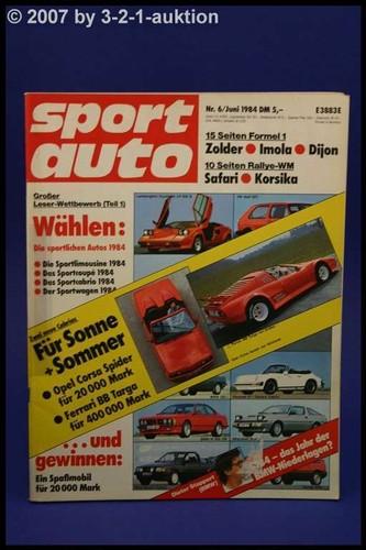 Sport auto ferrari 512 - auto,