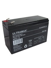 2 X ULTRAMAX 12V 7AH GEL