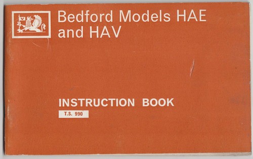 Bedford van hae hav 1159cc - bedford,