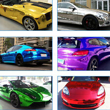 Mirror Chrome Car Vinyl Wrap Film Air Release Bubbles Free Vehicle wrapping UK