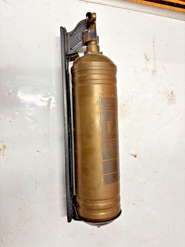 Vintage brass hand fire - vintage, l&g